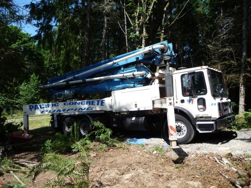 Concrete pumping