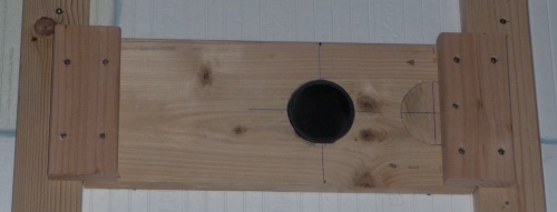 Hole bracing external