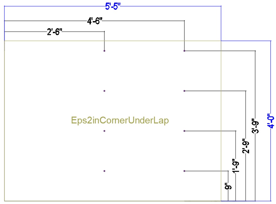 Jig 2in Eps Corner Under-Lap