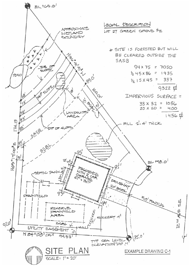 Plot Map Template