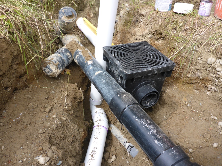 Pipes Sewer And Catch Basin