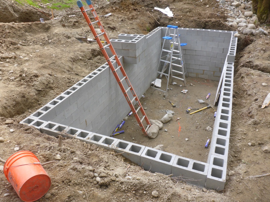 Rain Storage Tank Walls Full