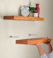 Blind Shelf Example On Wall