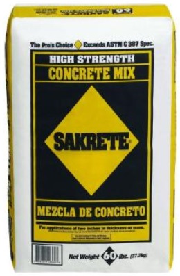 Concrete Bagged Sakrete