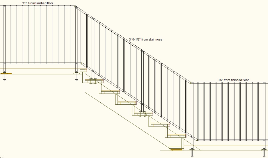 Help  Modify Railing Height and Slope  Autodesk