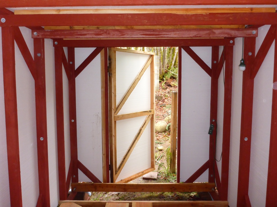 Simple Shed Door From Inside