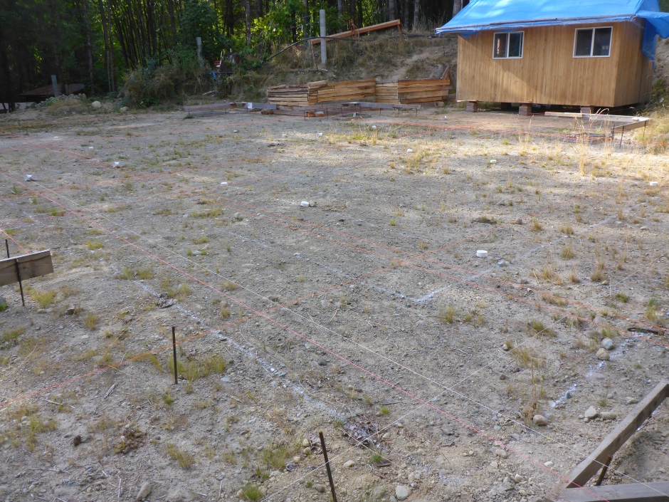 Site Ready For Footing Excavation