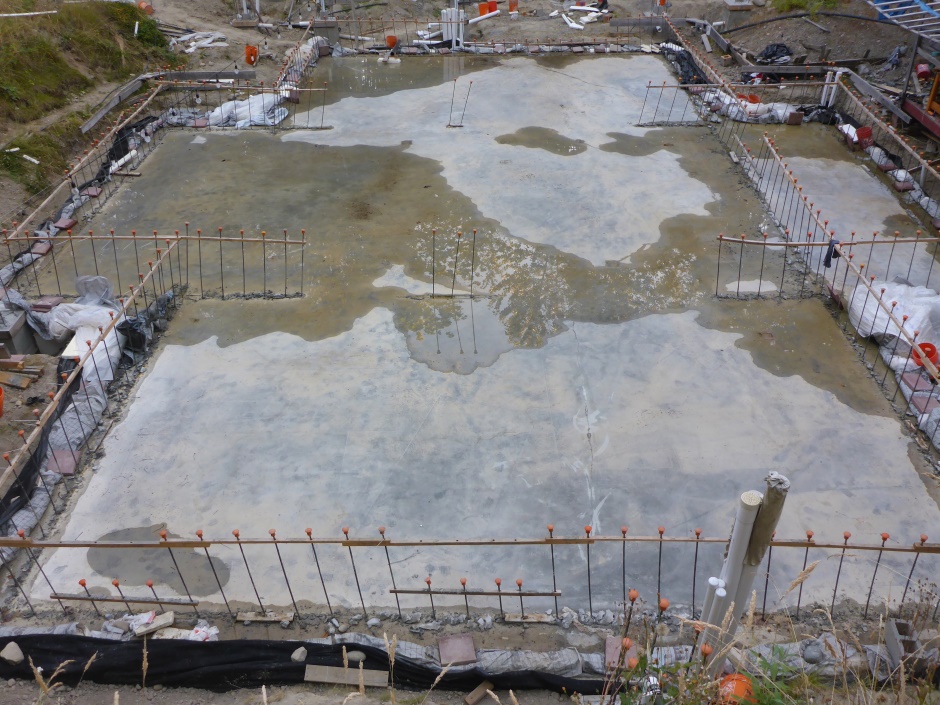 Site Slab Drying End July 26