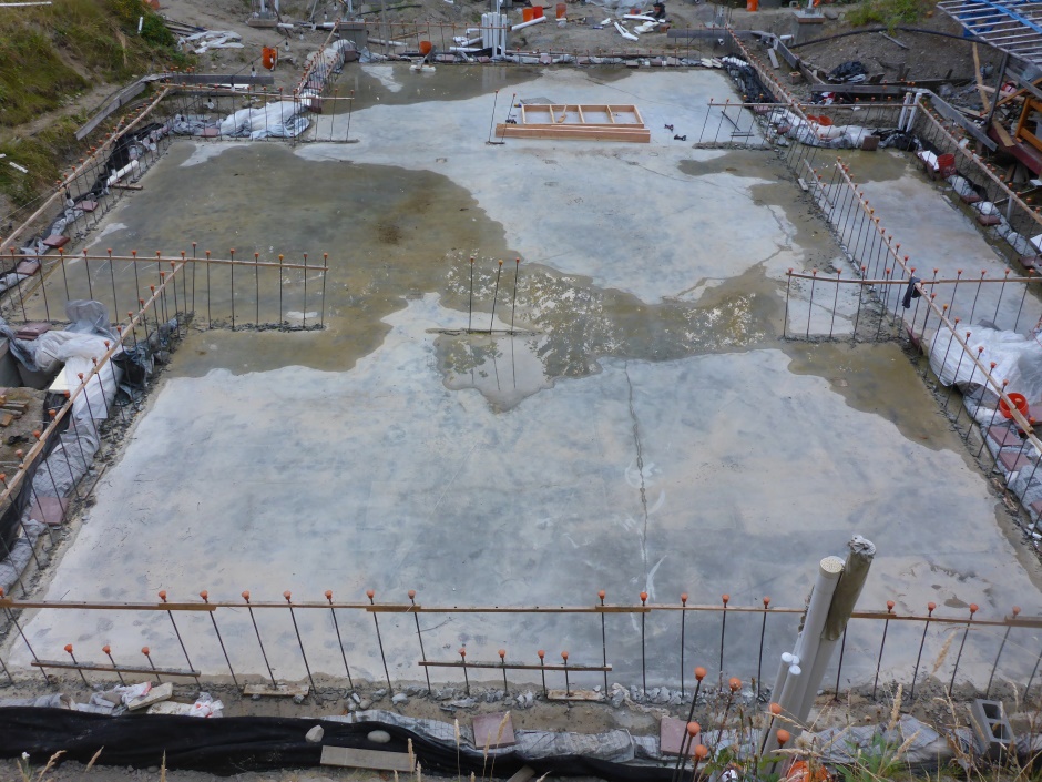 Site Slab Drying End July 27