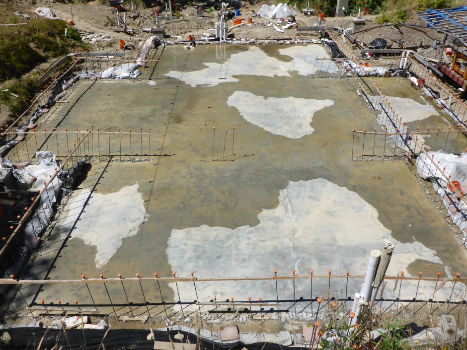 Site Slab Drying Mid July 26
