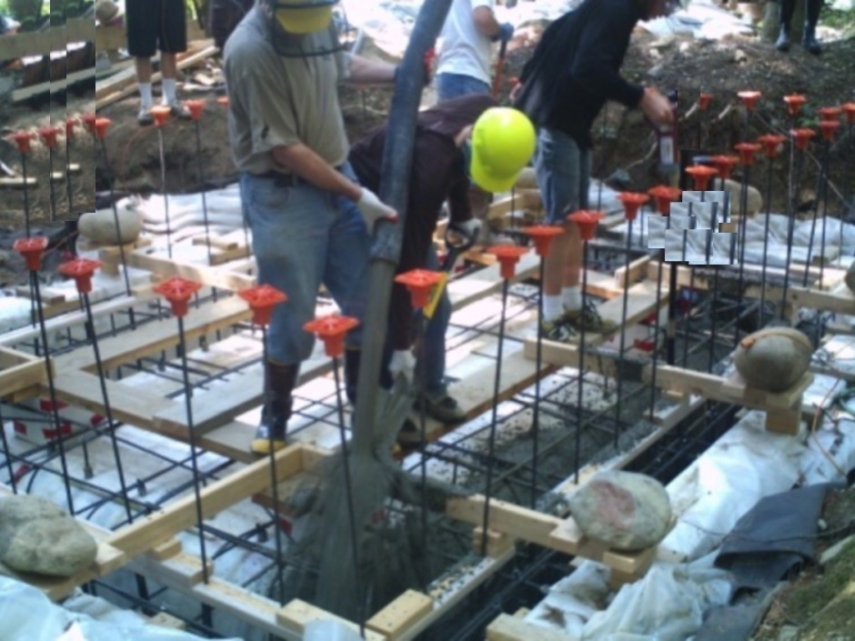 Eval build - Foundation concrete pour start