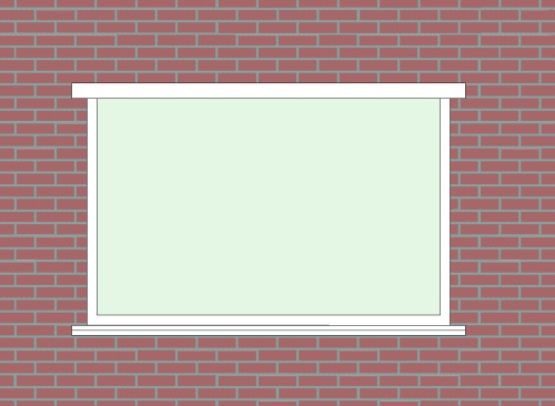 Window brick surround