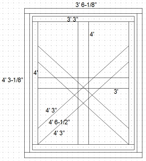 Window bucking bracing example